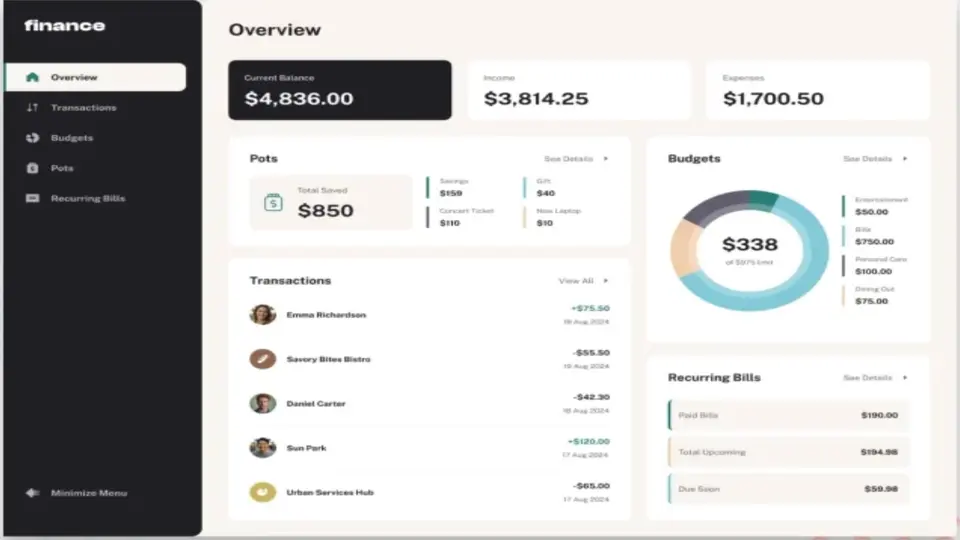 Personal Finance App