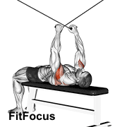 Cable Supine Reverse Fly