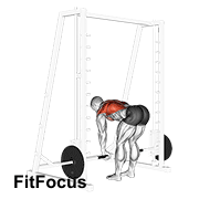 Smith Bent Over Row