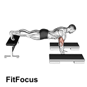 Incline Push Up Depth Jump
