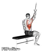 Alternate Lateral Pulldown GIF