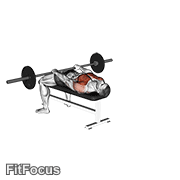 Barbell Front Raise And Pullover