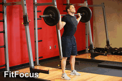 Barbell Squat demonstration