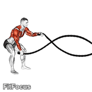 Battling Ropes GIF