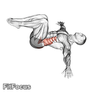 Bent Knee Lying Twist (male) GIF