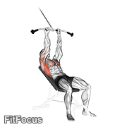 Cable Incline Pushdown GIF