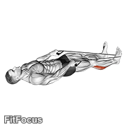 Calf Stretch With Rope GIF