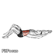 Crunch (hands Overhead) GIF