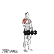 Dumbbell Standing Around World GIF