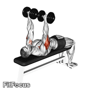 Dumbbell Tate Press GIF