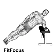 Bodyweight Incline Side Plank