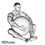 Exercise Ball Hug GIF