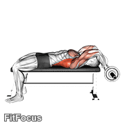 Ez Bar Lying Bent Arms Pullover GIF
