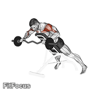 Ez Barbell Anti Gravity Press GIF