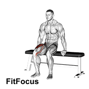 Chair Leg Extended Stretch