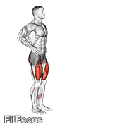 Forward Lunge (male) GIF