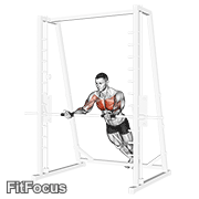 Incline Reverse Grip Push-up GIF