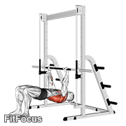 Inverted Row Bent Knees GIF