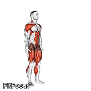 Jack Jump (male) GIF — animated cardio exercise demonstration