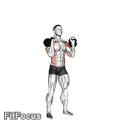 Kettlebell Seesaw Press GIF