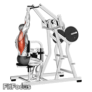 Lever One Arm Lateral Wide Pulldown GIF