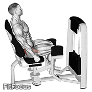 Lever Seated Hip Abduction GIF