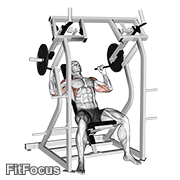 Lever Shoulder Press V. 2 GIF