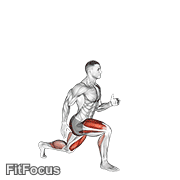 Lunge With Jump GIF