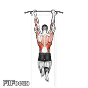 Mixed Grip Chin-up GIF