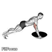 Push-up (bosu Ball) GIF