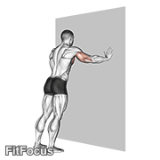Push-up (wall) V. 2 GIF