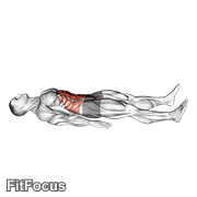 Quarter Sit-up GIF