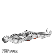 Reclining Big Toe Pose With Rope GIF