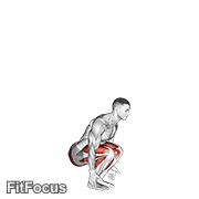 Semi Squat Jump (male) animated form demonstration
