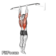 Shoulder Grip Pull-up GIF