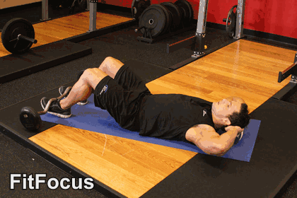 Sit-Up GIF — animated core exercise demonstration