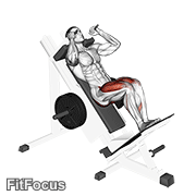 Sled Closer Hack Squat GIF