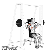 Smith Behind Neck Press GIF