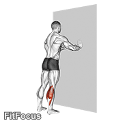 Standing Calves GIF — animated legs exercise demonstration
