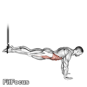 Suspended Reverse Crunch GIF