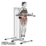 Twisted Leg Raise (female) GIF