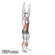 Two Toe Touch (male) GIF